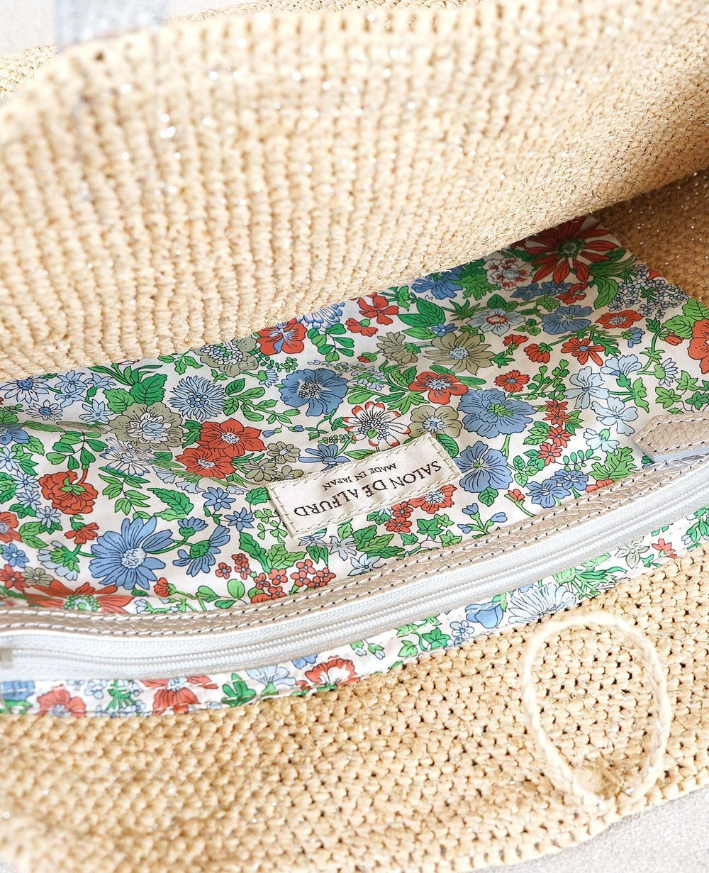 Madagascar Raffia Basket Tote Bag – Medium 1884