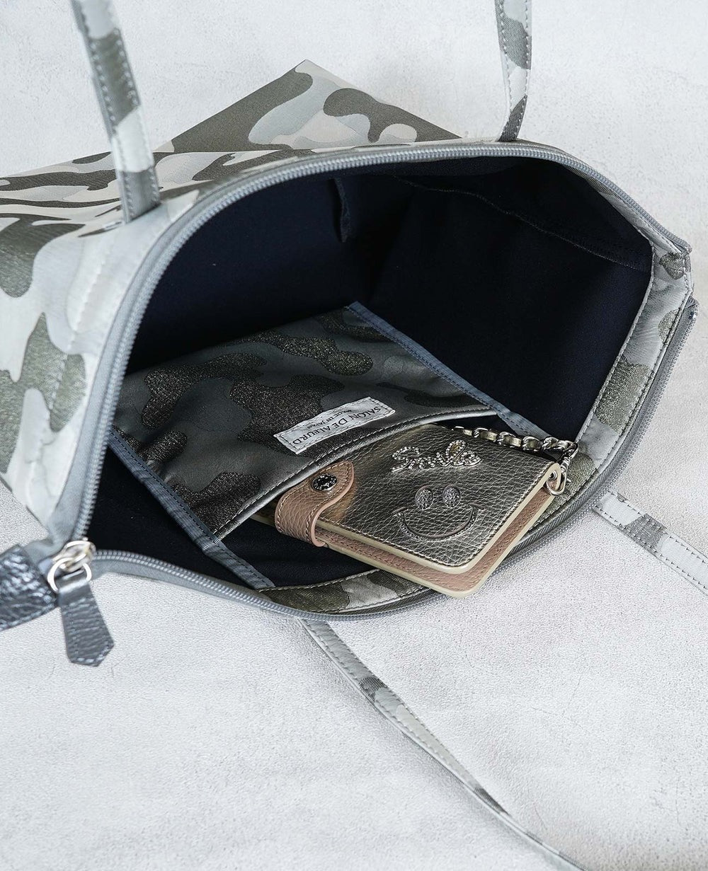 Marche de Sac ZIP Shopping Eco Bag S size Glitter Camouflage Ver. 1888