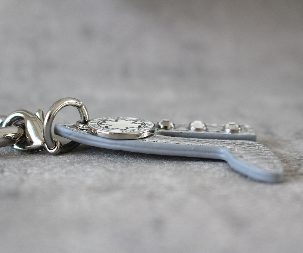 High Heel Charm – Shrunken Embossed Leather Version 1934