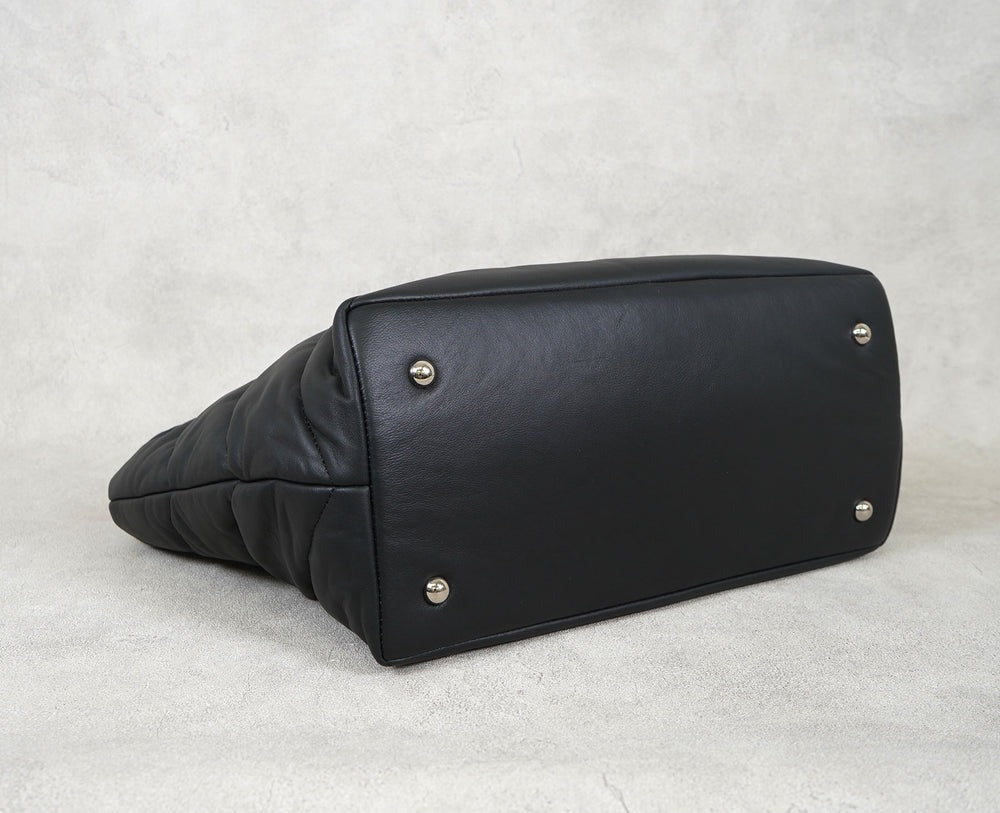 SA Logo Quilted Tote Sheepskin 1952
