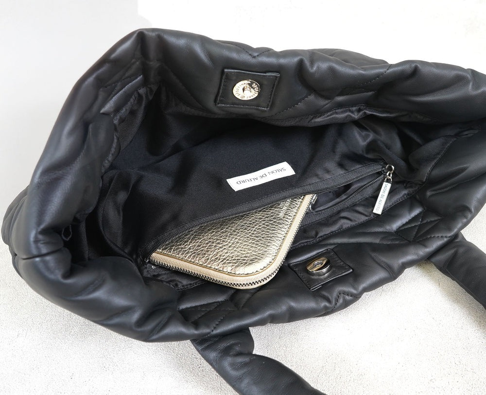 SA Logo Quilted Tote Sheepskin 1952
