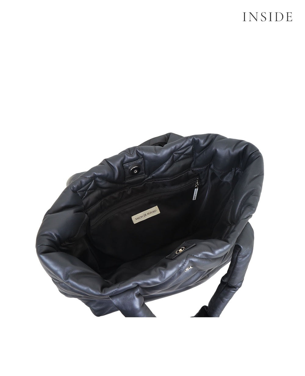 SA Logo Quilted Tote Sheepskin 1952