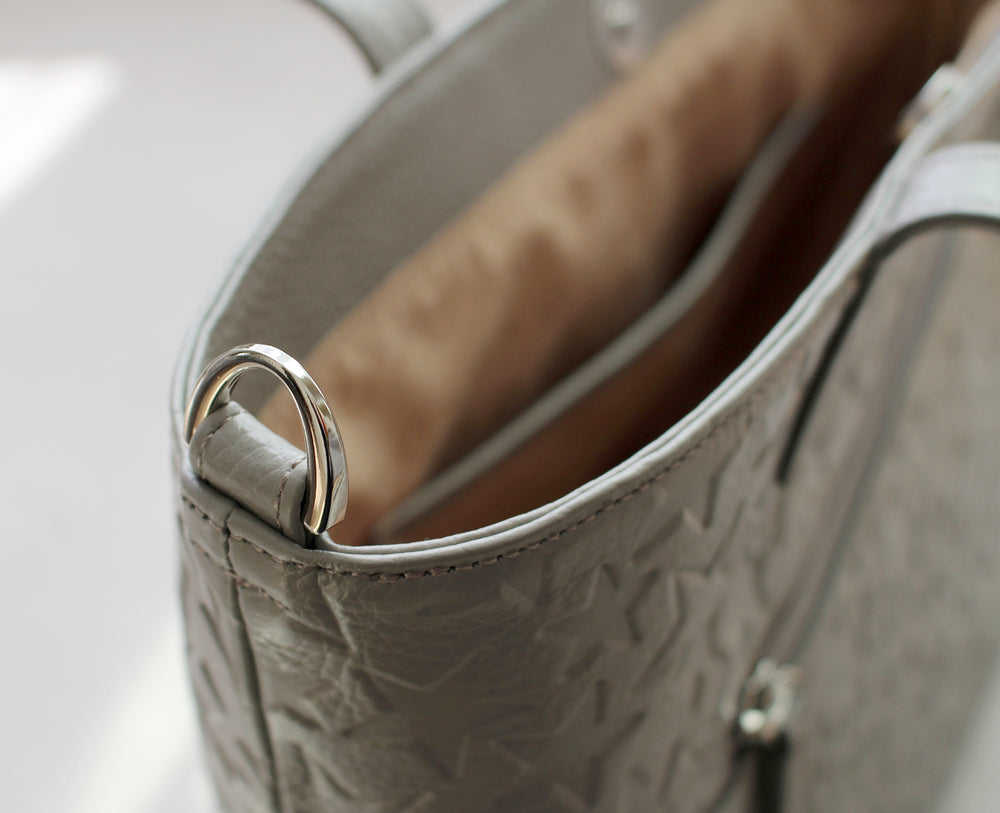 Jaguzi Tote Bag S – Star-Embossed Leather Version 1608-st