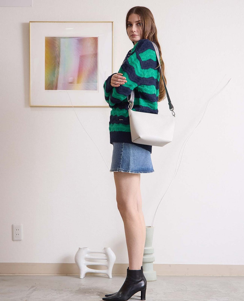 Carry 2-Way Shoulder Bag – Double-Face Leather Version 1985-wf