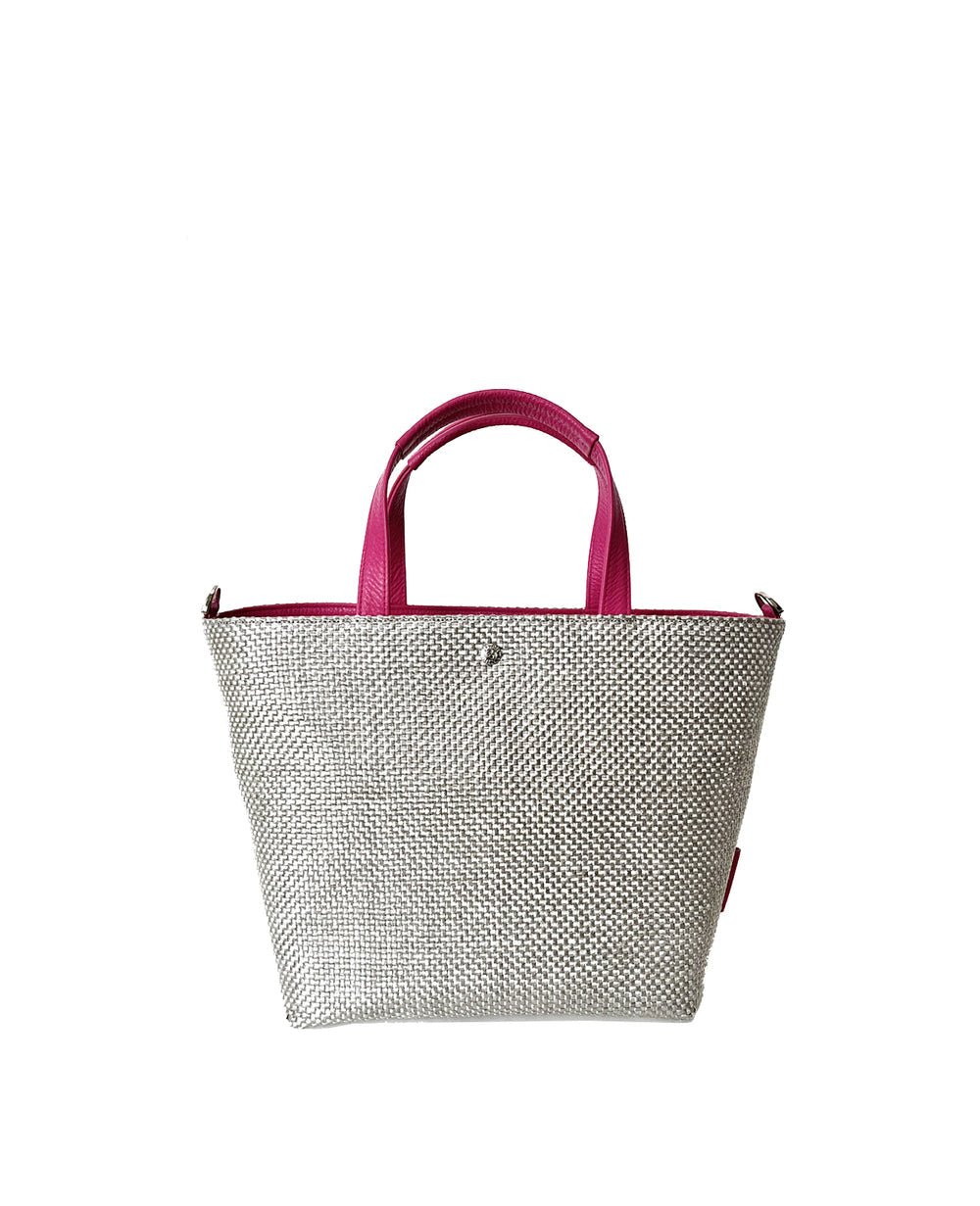 Sac de Promenade Raffia-Style Woven Tote Bag M (with D-Ring) 1989