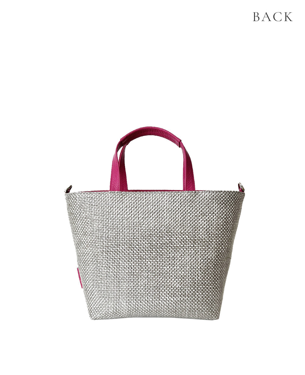 Sac de Promenade Raffia-Style Woven Tote Bag M (with D-Ring) 1989