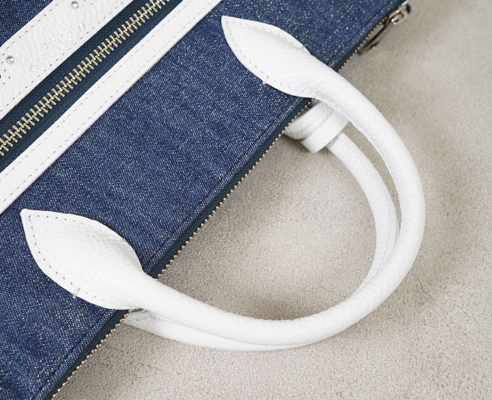 GAIEN East-West 2-Way Shoulder Bag (M Size) – Denim Version 1990-de