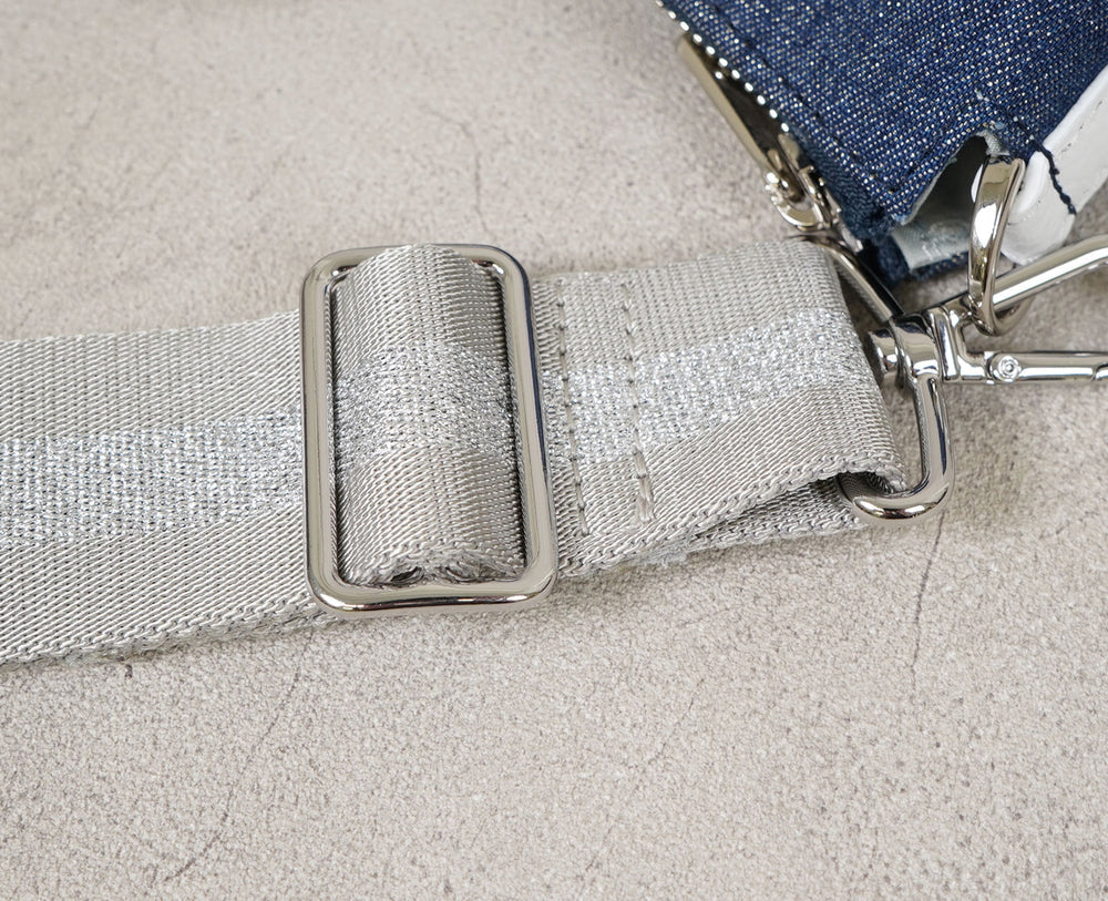 GAIEN East-West 2-Way Shoulder Bag (M Size) – Denim Version 1990-de