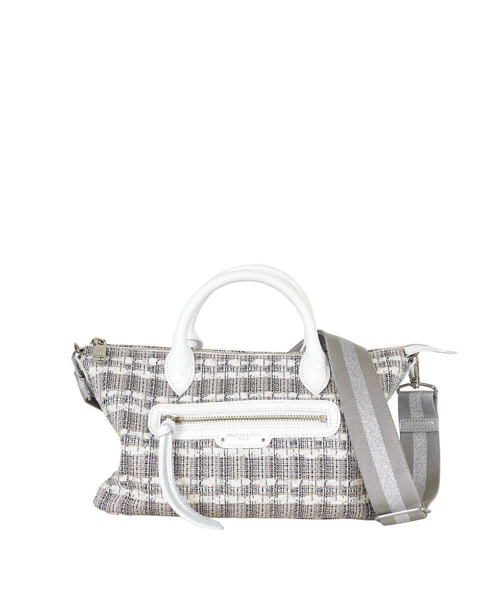 GAIEN East-West 2-Way Shoulder Bag (M Size) – Tweed Version 1990-tw