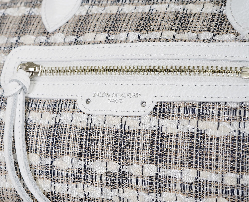 GAIEN East-West 2-Way Shoulder Bag (M Size) – Tweed Version 1990-tw