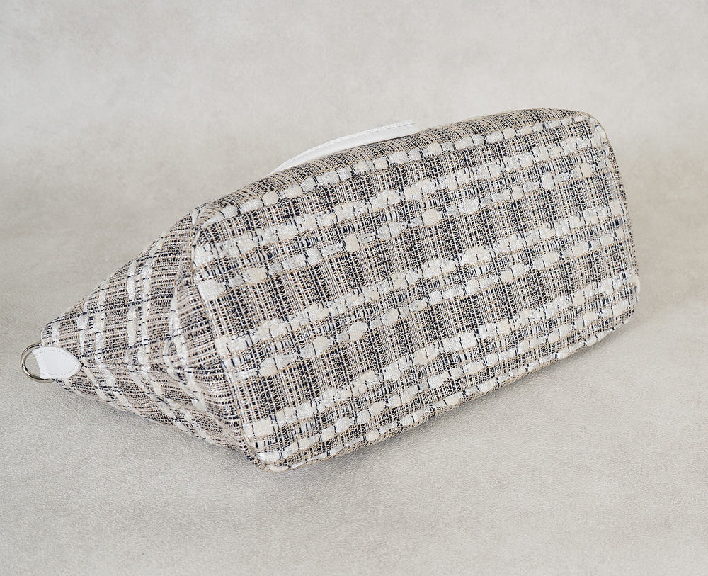 GAIEN East-West 2-Way Shoulder Bag (M Size) – Tweed Version 1990-tw