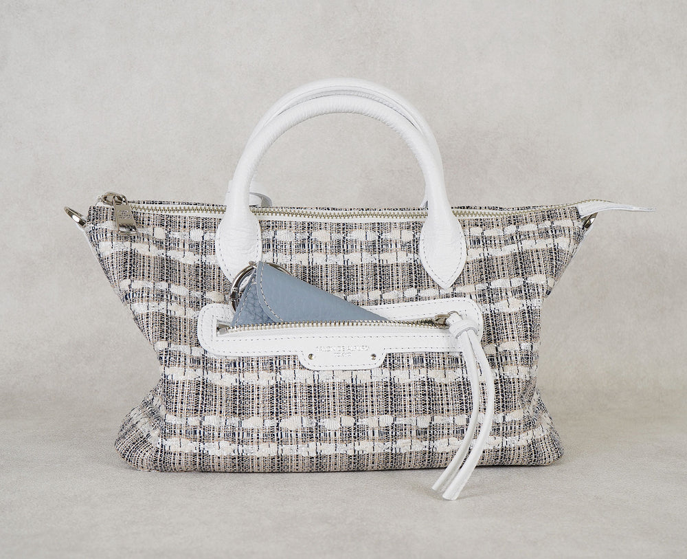 GAIEN East-West 2-Way Shoulder Bag (M Size) – Tweed Version 1990-tw