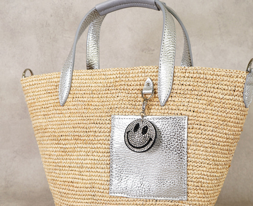 Madagascar Raffia Basket Tote Bag (S Size)  1997