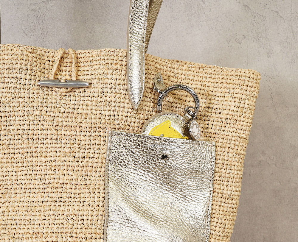 Madagascar Raffia Basket Tote Bag (M Size) 1998
