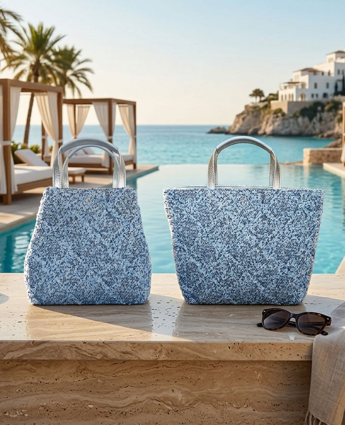 Soufflé Denim 2-Way Tote Bag 2012