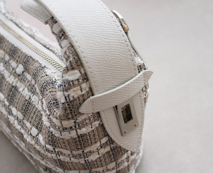 KIZASHI 2WAY Shoulder Bag Bag-in-Bag Tweed 2017