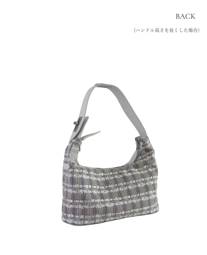 KIZASHI 2WAY Shoulder Bag Bag-in-Bag Tweed 2017