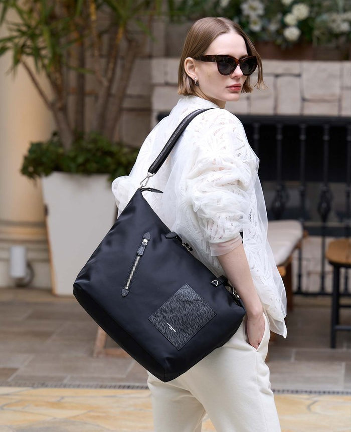Quit Luxea Nylon Tote Bag (L) with SA Pocket　2020-pk