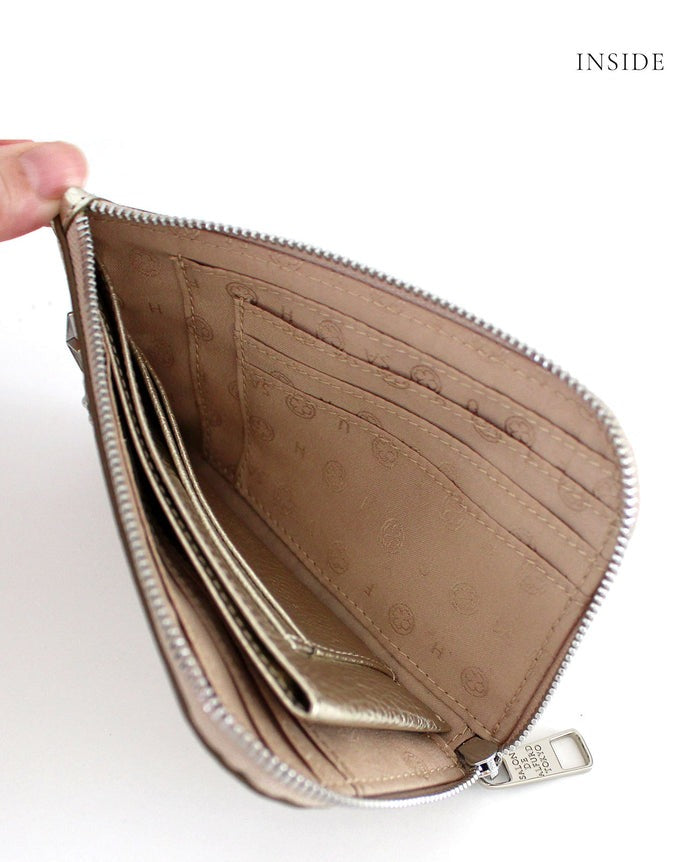 New Luxuce TOKYO L-shaped zipper Mini Wallet 2036