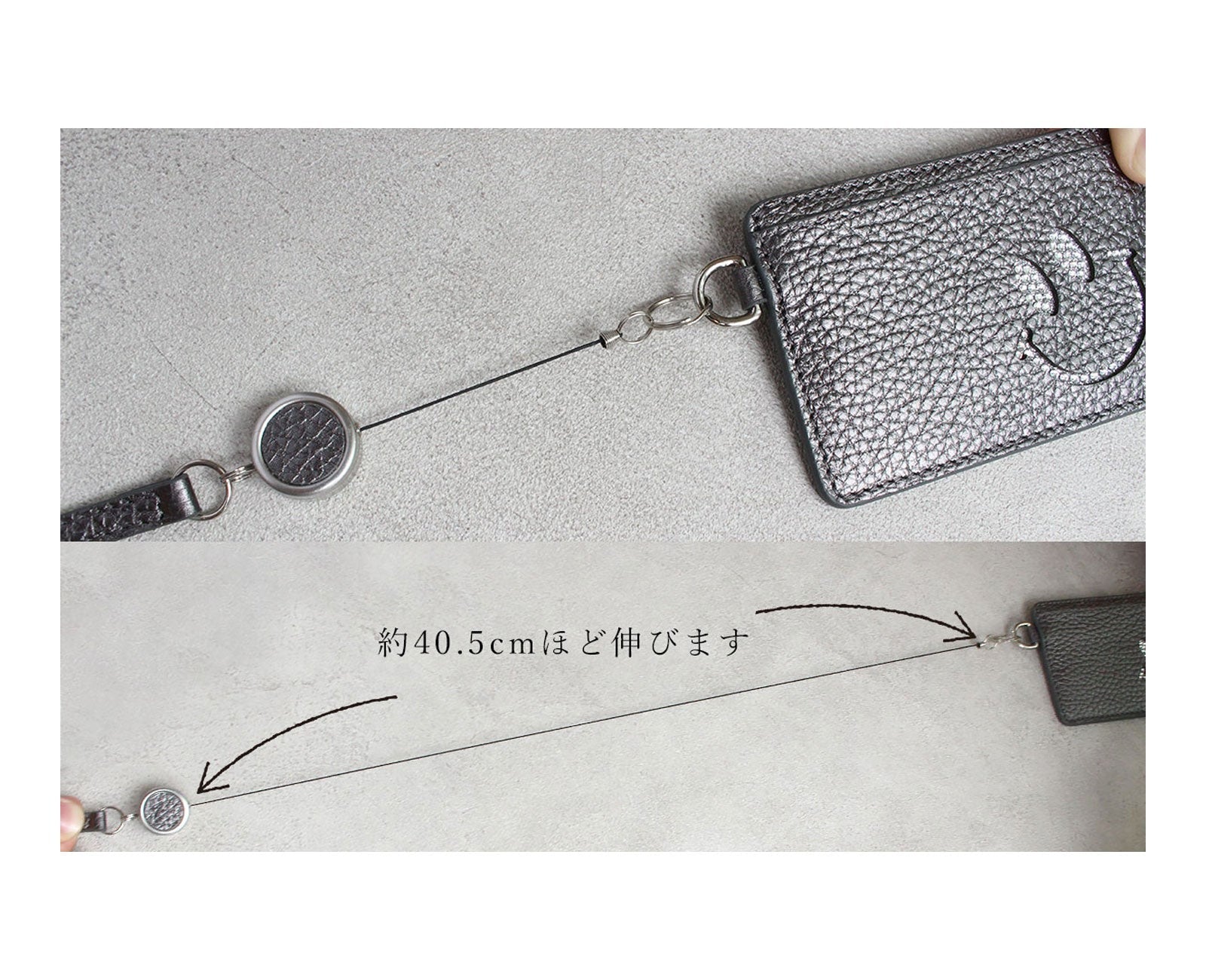 Smile Pass Holder With Reel 1658