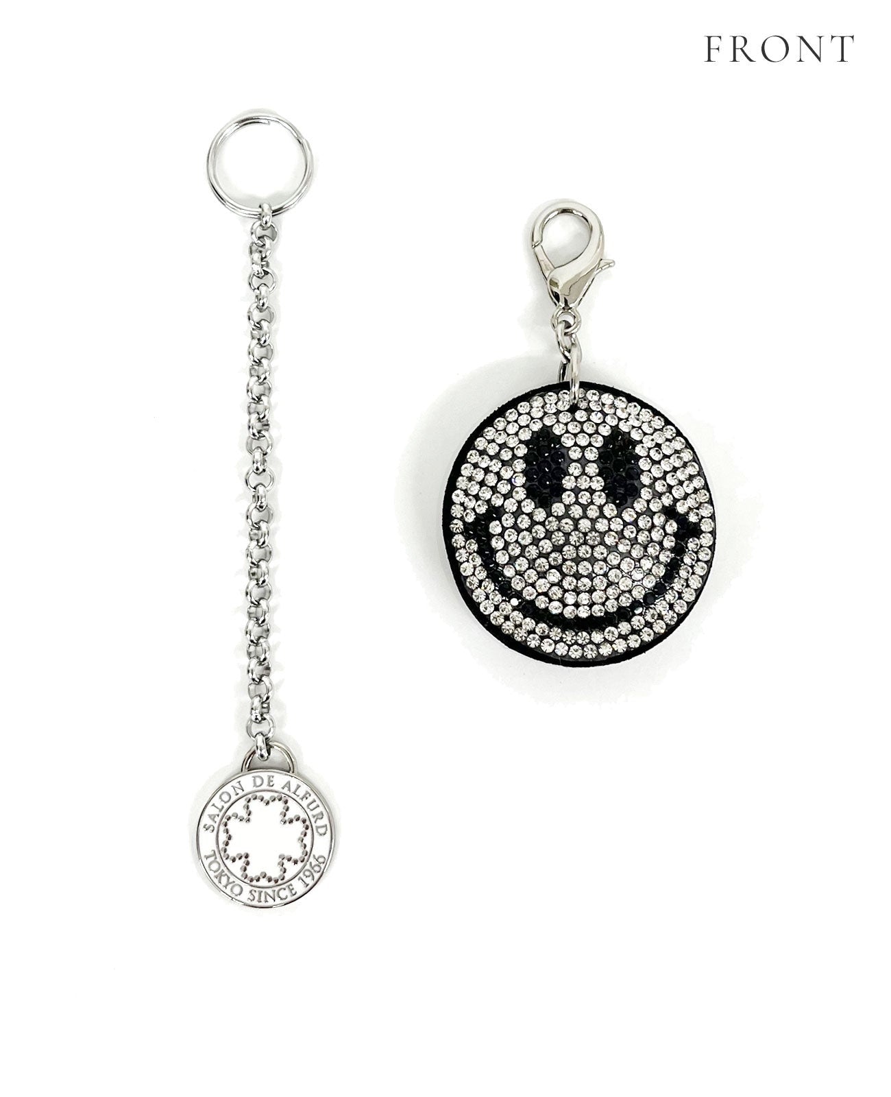 Smile Rhinestone (Crystal) Mini Charm 1737