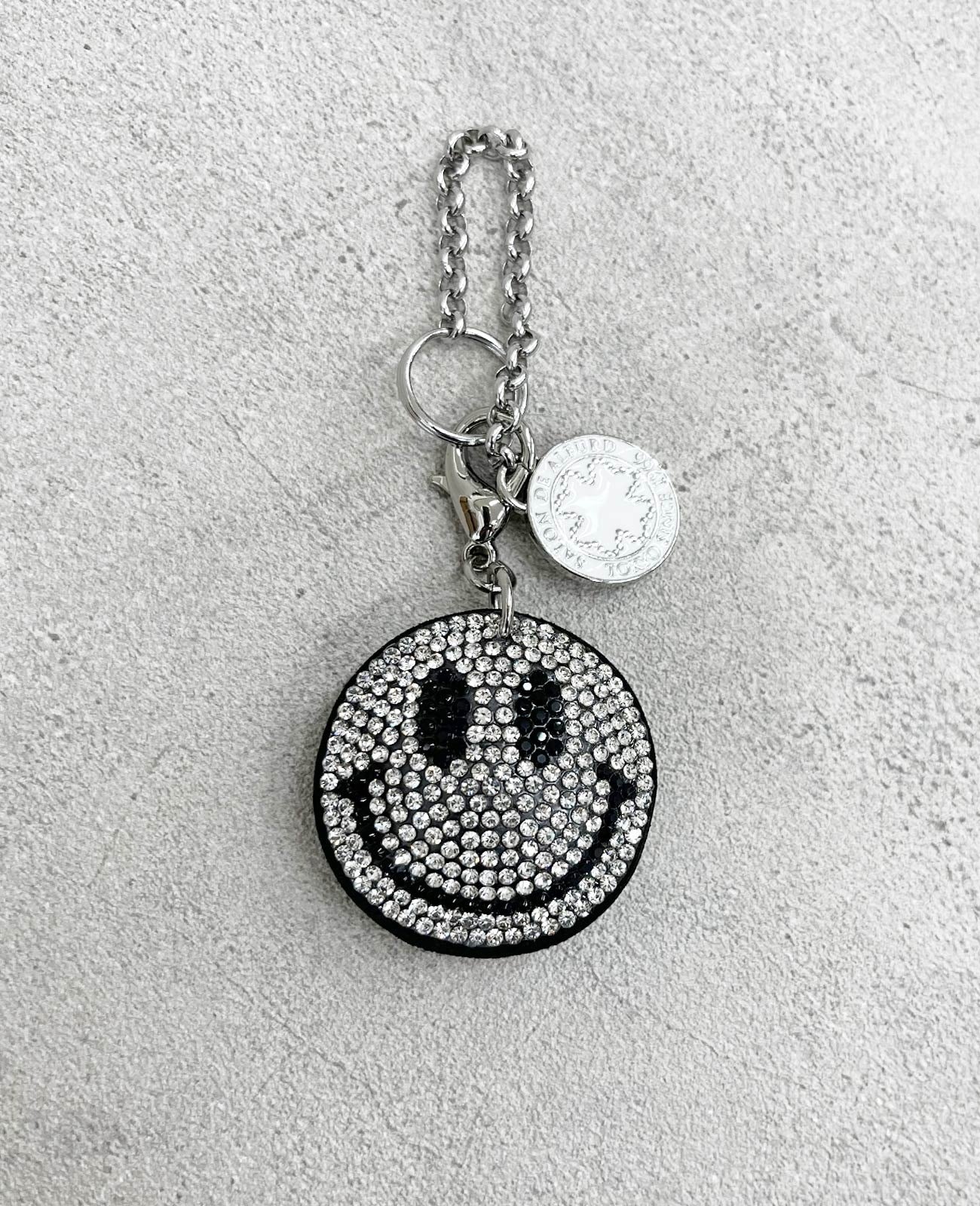 Smile Rhinestone (Crystal) Mini Charm 1737