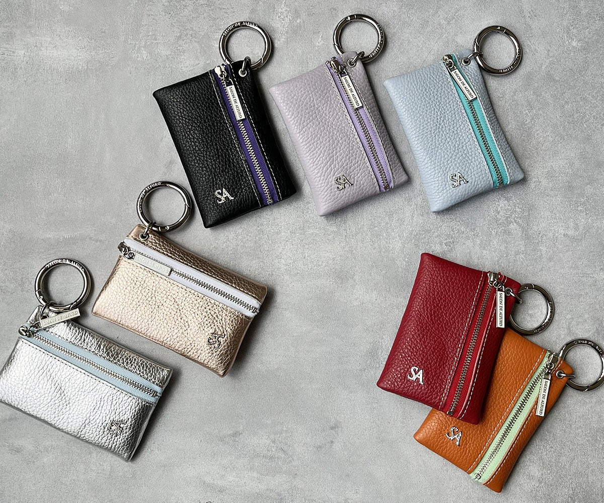 Zipped Multi Case & Charm with SA Logo 1827