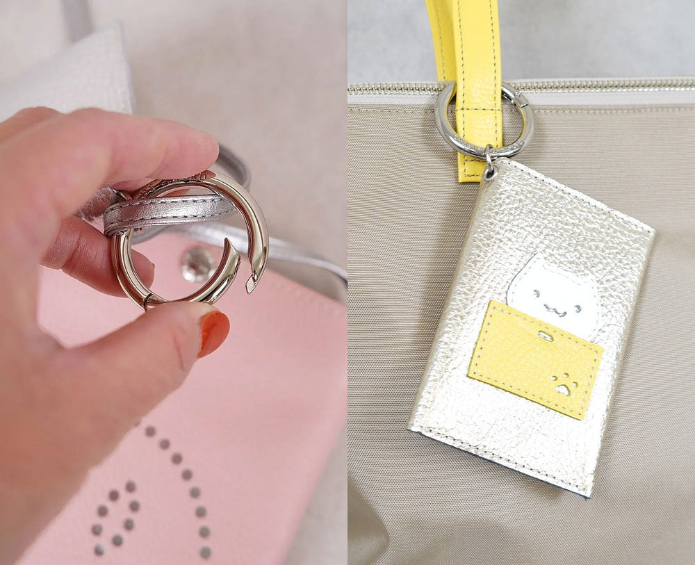 Cat Multi-Flap Mini Case & Charm 1868