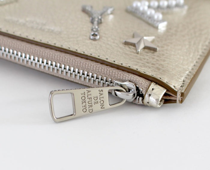 New Luxuce TOKYO L-shaped zipper Mini Wallet 2036