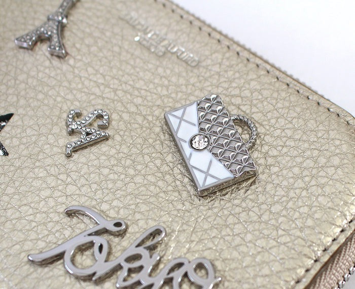 New Luxuce TOKYO L-shaped zipper Mini Wallet 2036